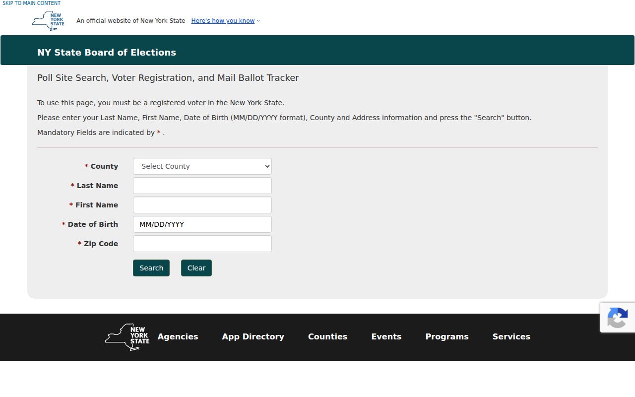 Lancaster residents directory New York voter lookup